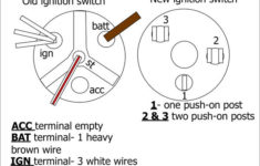 3 Terminal Ignition Switch Wiring Diagram