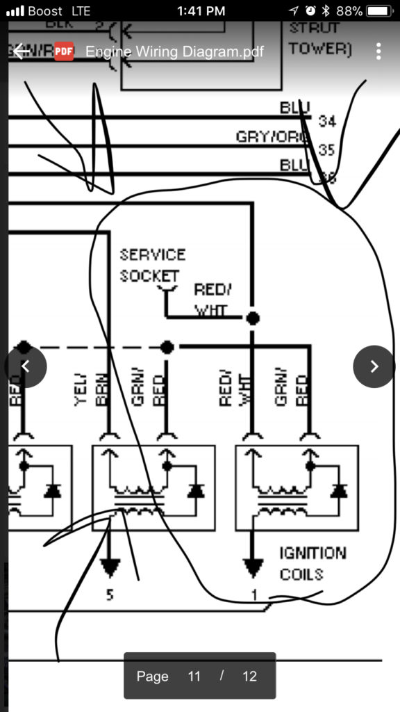 Volvo Penta Ignition Switch Wiring Diagram
