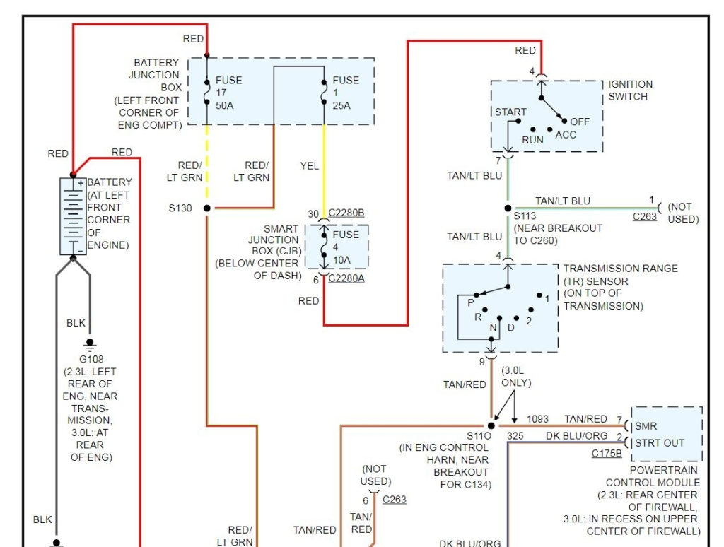 2008 Ford Escape Ignition Wiring Diagram
