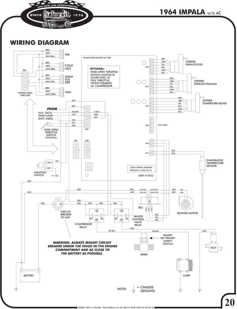 1964 Impala Ignition Switch Wiring Diagram