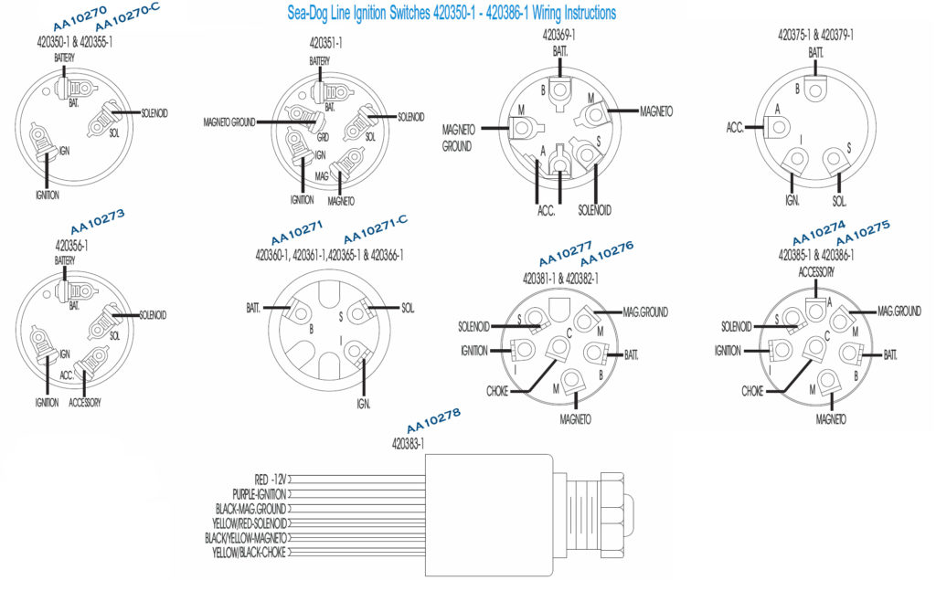 7 Terminal Ignition Switch Wiring Diagram Cadician S Blog