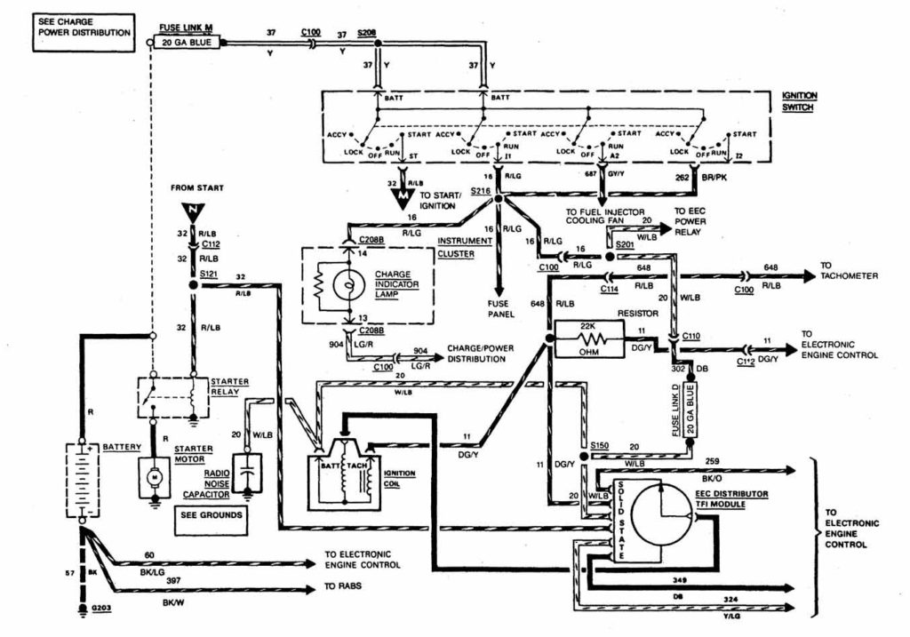 1989 Ford F250 Ignition Wiring Diagram