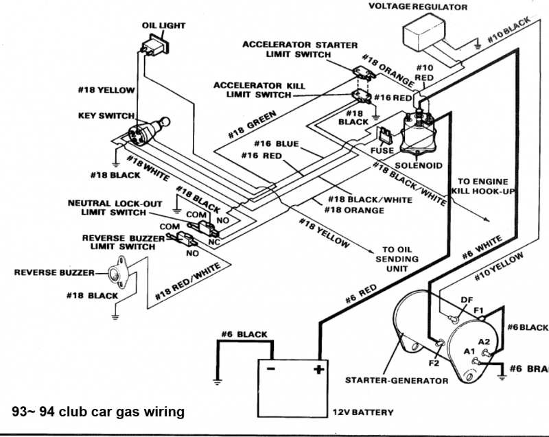 Club Car Ds Gas Wiring Diagram Fuse Box And Wiring Diagram
