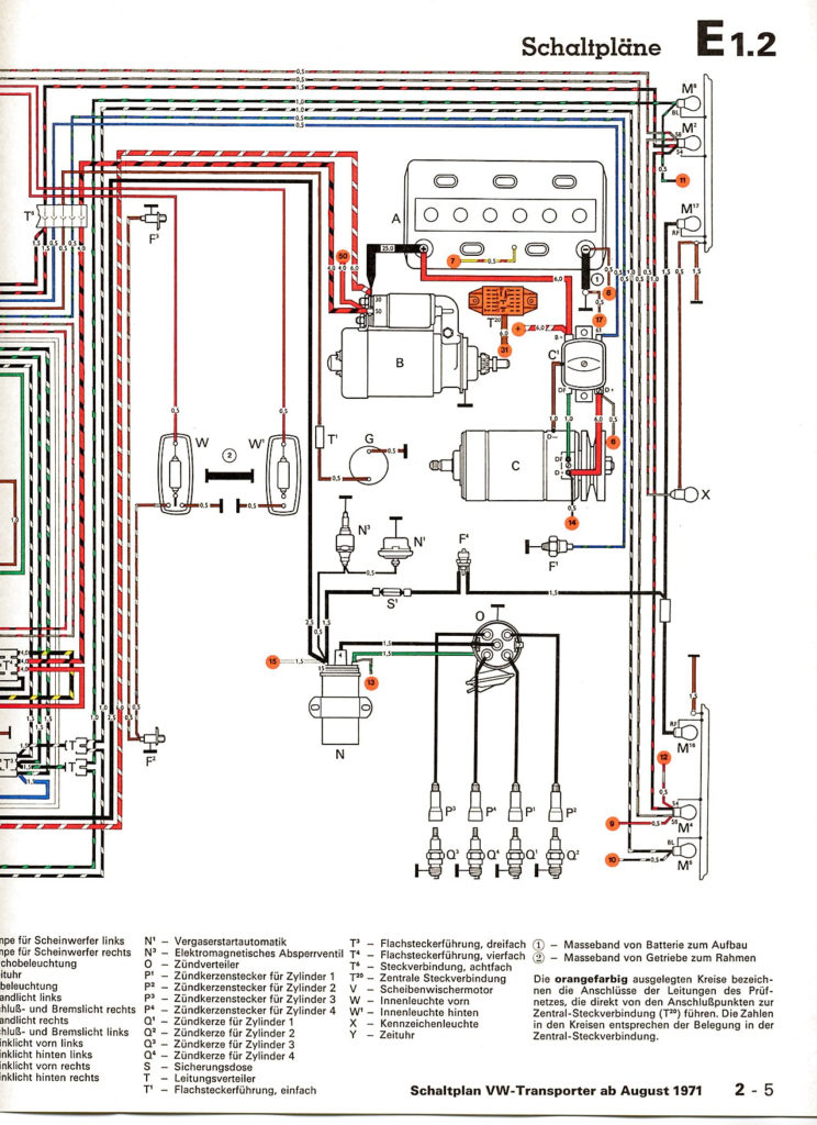 Vw T2 Ignition Switch Wiring Diagram