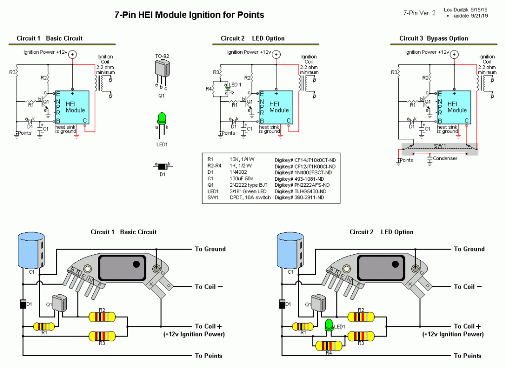 7 Pin Ignition Module Wiring Diagram