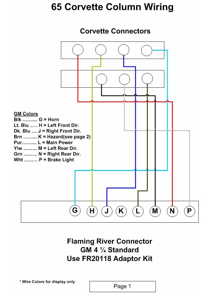 Gm Column Ignition Switch Wiring Diagram