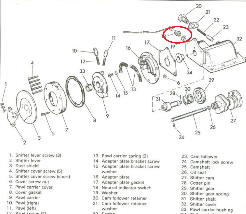 Harley 5 Pole Ignition Switch Wiring Diagram