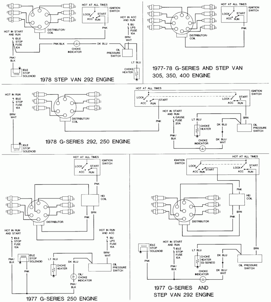 1978 Chevy Truck Ignition Switch Wiring Diagram
