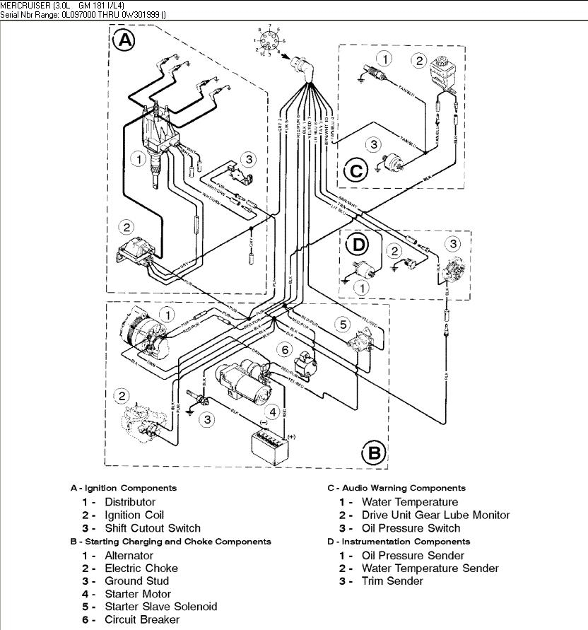 Mercruiser Thunderbolt Iv Ignition Module Wiring Diagram Collection