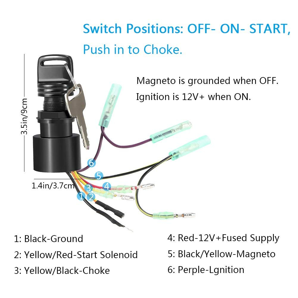 Mercury Push To Choke Ignition Switch Wiring Wiring Diagram