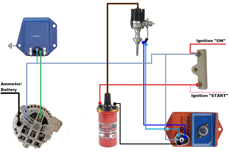 Mopar Electronic Ignition Conversion Wiring Diagram Wiring Diagram