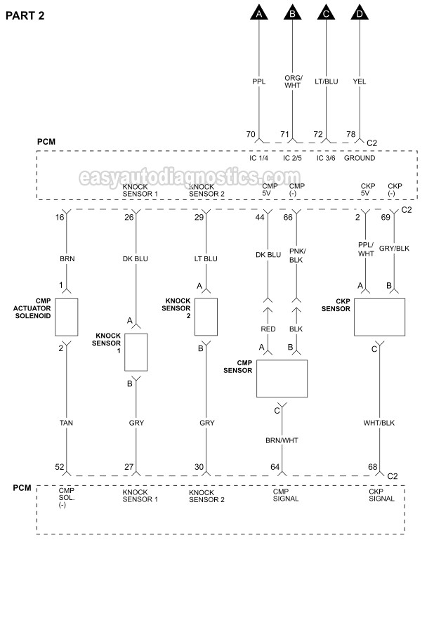 Part 2 Ignition System Wiring Diagram 2006 2009 3 9L Chevrolet Impala