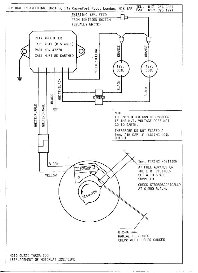 Piranha Electronic Ignition Wiring Diagram