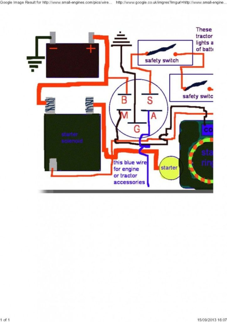 Small Engine Ignition Switch Wiring Diagram Di 2020