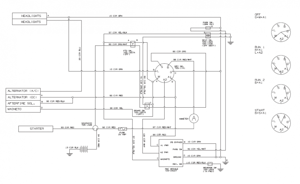 Small Engine Ignition Switch Wiring Diagram