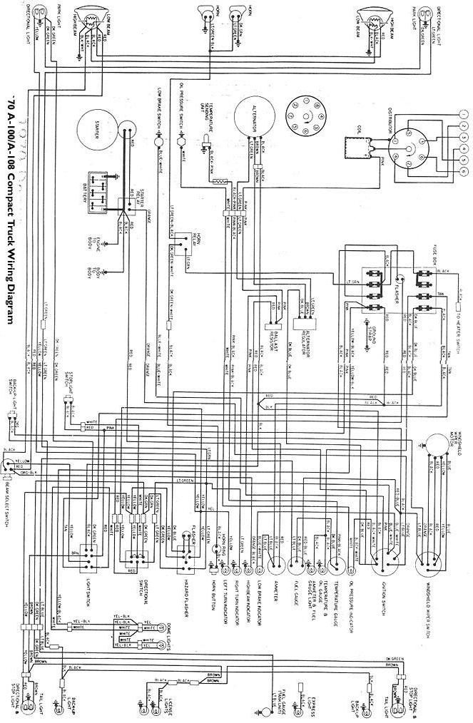 SOLVED 1970 Dodge Truck Ignition Switch Wiring Diagram Fixya