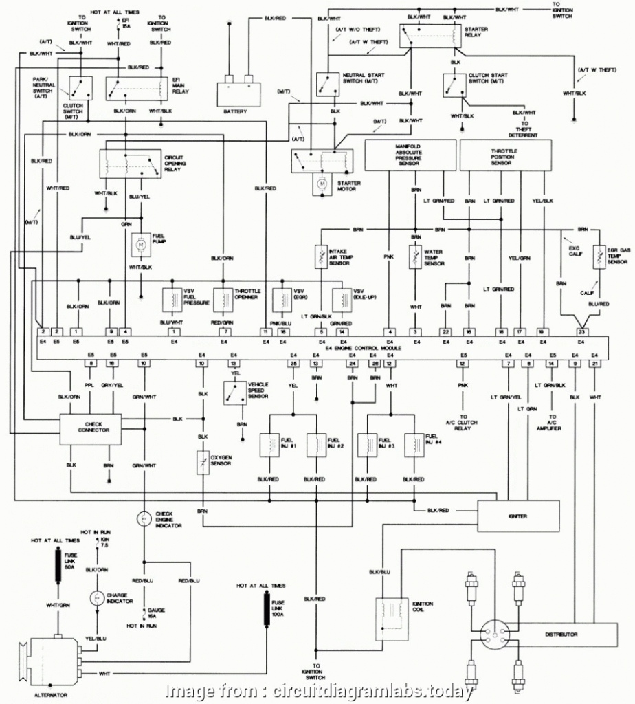 1997 Toyota Corolla Ignition Wiring Diagram