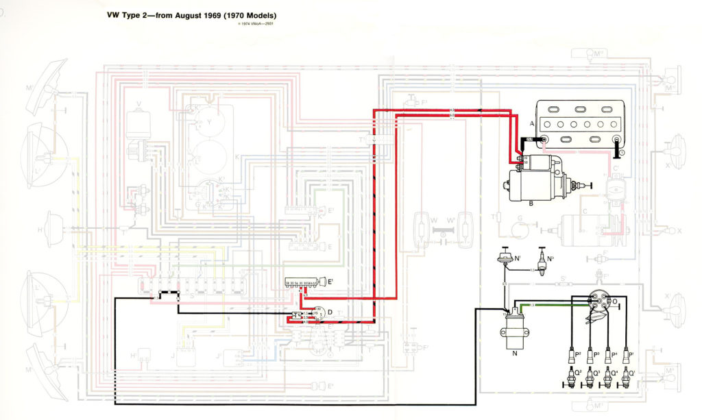 Vw T2 Ignition Switch Wiring Diagram
