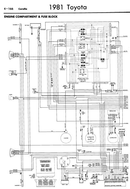 Toyota Corolla Ignition Switch Wiring Diagram