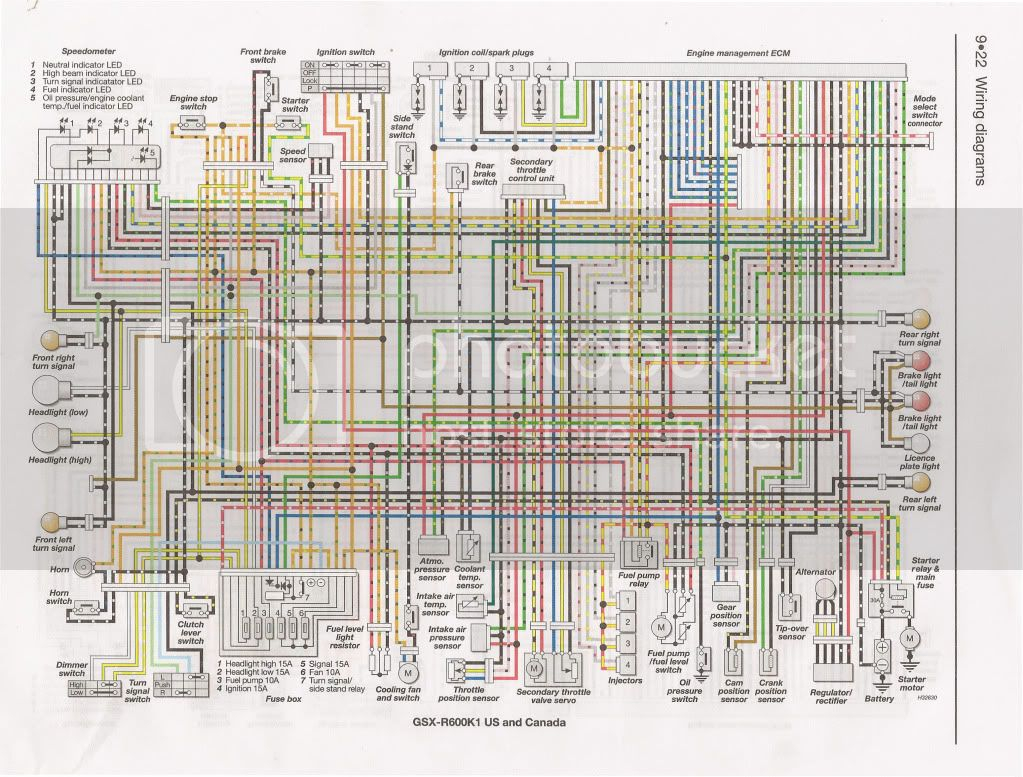 Wiring Diagram 2002 Suzuki Gsxr 600 Wiring Library