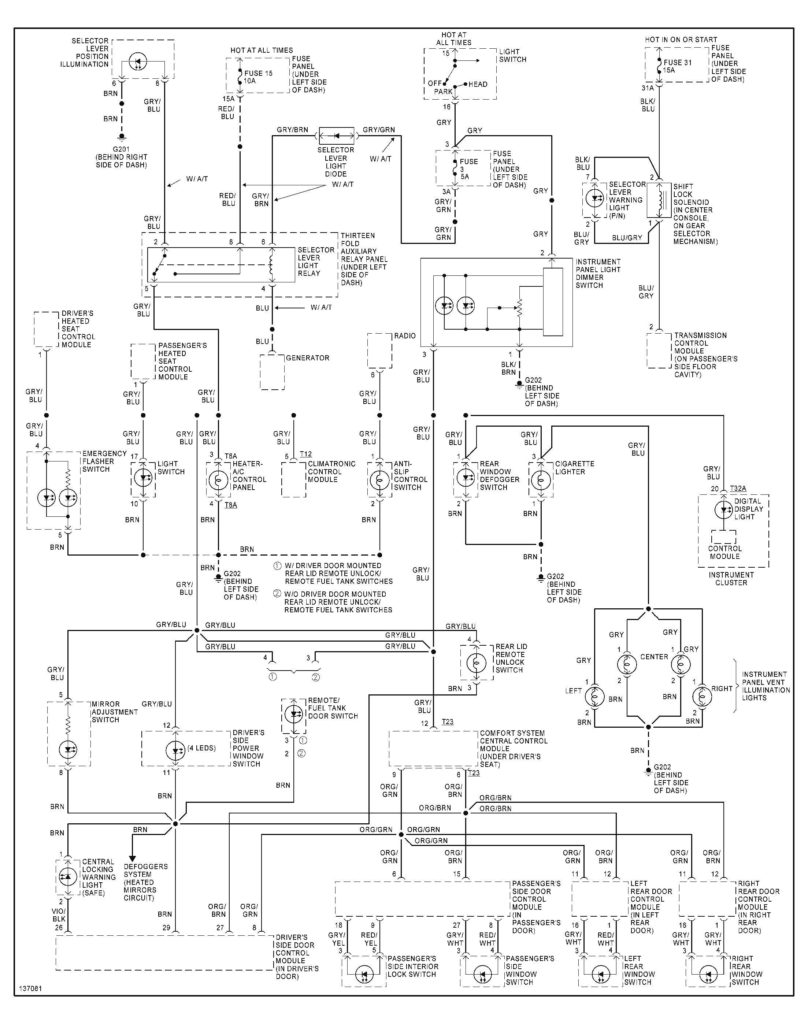 99 Dodge Ram Ignition Wiring Diagram