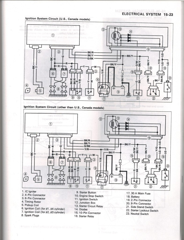 Xiongda Ignition Switch Wiring Diagram