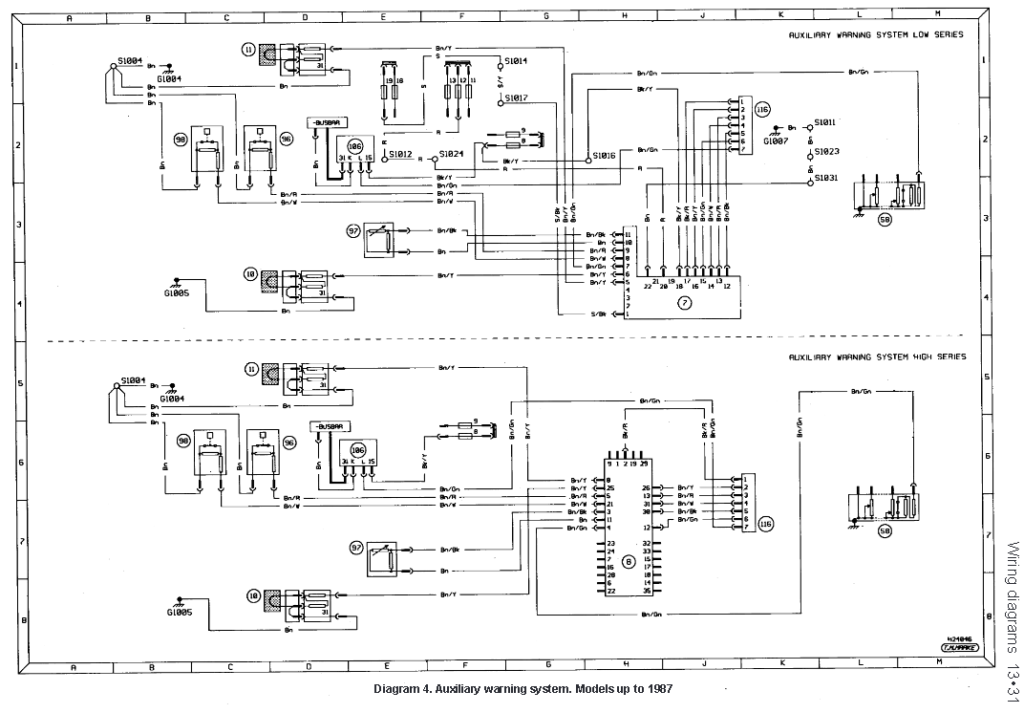 1965 Mercury Thunderbird Ignition Switch Wiring Diagram