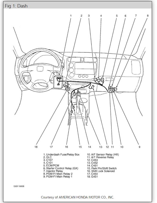 24 Honda Main Relay Wiring Diagram Wiring Diagram Niche