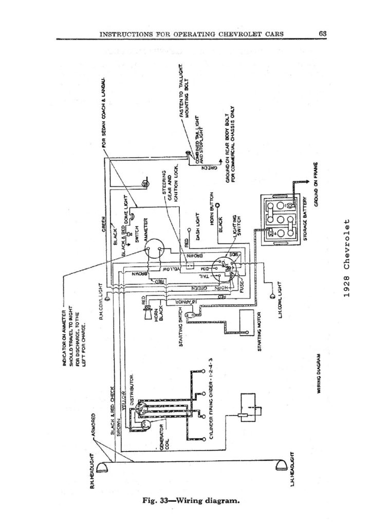 1965 Chevy Truck Ignition Switch Wiring Diagram