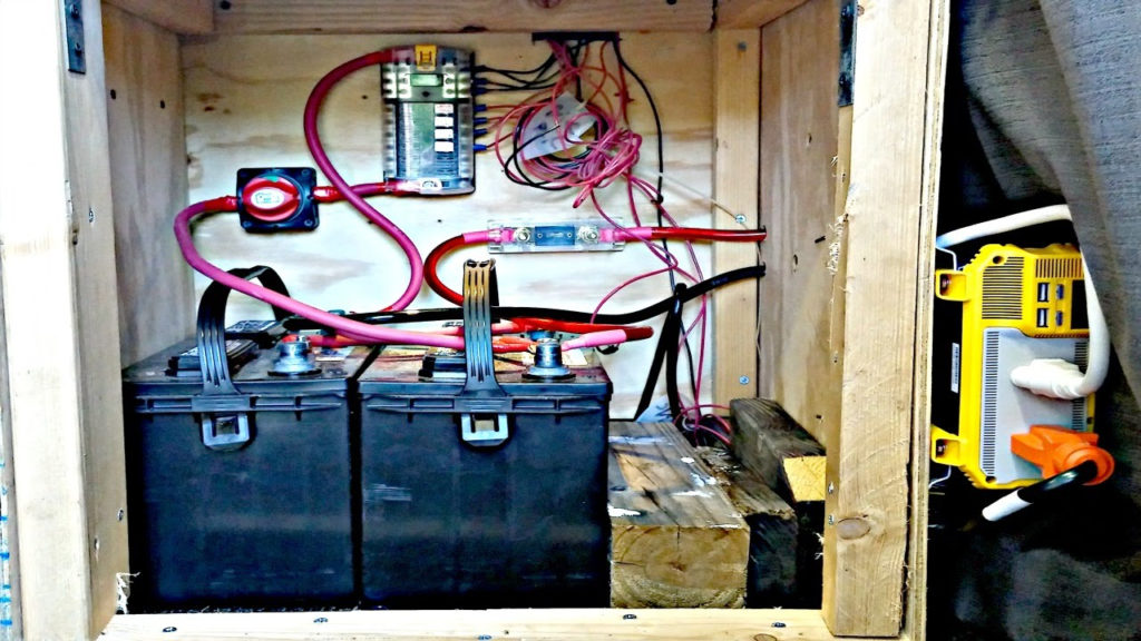 DIY How To Campervan RV Electrical System Explained Battery Bank