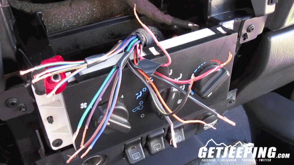 How To Install Stereo Wire Harness In A 1997 To 2001 Jeep Cherokee XJ