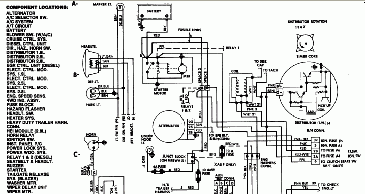I Need A Complete Set Full Color Wiring Diagrams For A 1985 Chevy S10