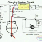 Simple Alternator Wiring Diagram Relay 24 Volt Battery Schematic And