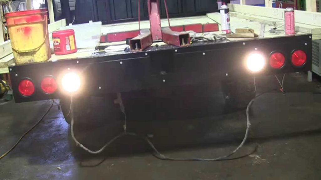Taillights For The Flatbed Truck YouTube