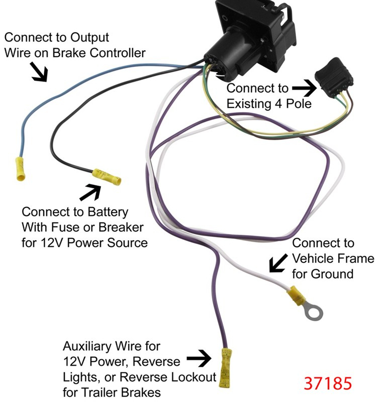 Rv 7 Pin Trailer Wiring Diagram