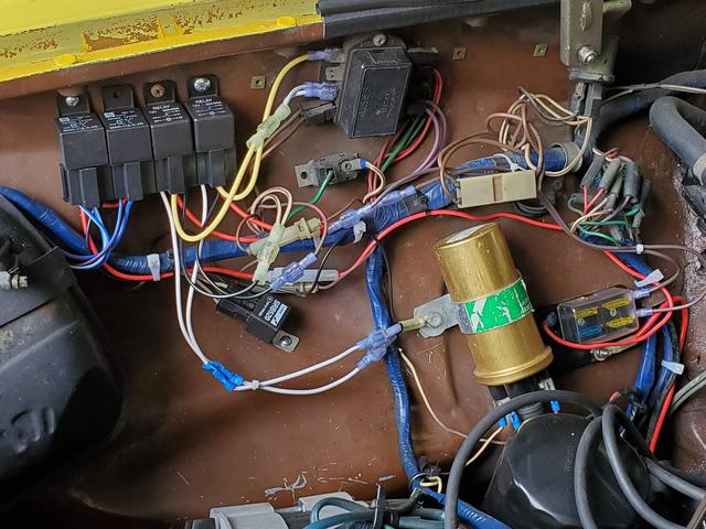 Wiring Relays Because I Could 1979 Mgb MGB GT Forum MG